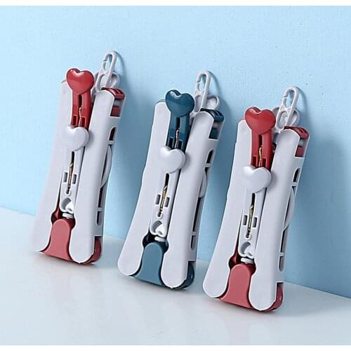 Multifunctional Clothes Hanger Portable Fashion Foldable 360 Degree Rotary Hook Clothes Hanger for Household