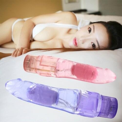 Powerful 10 Modes Big Jelly Dildo Realistic Vibrator Sex Toys for Woman Vagina Adults Erotic Products Intimate Goods Sex Shop