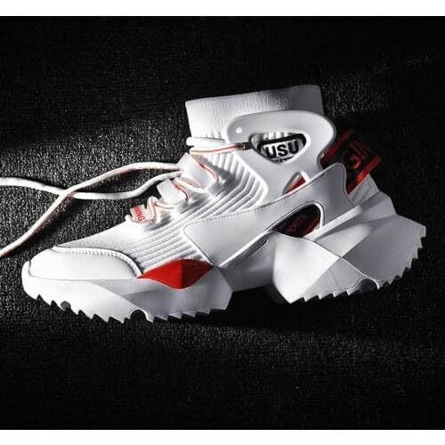 Jos Vip Link High-Top Sports Sneakers Men Super Comfortable Breathable High Quality Chunky Platform Zapatillas Anti-Slippery