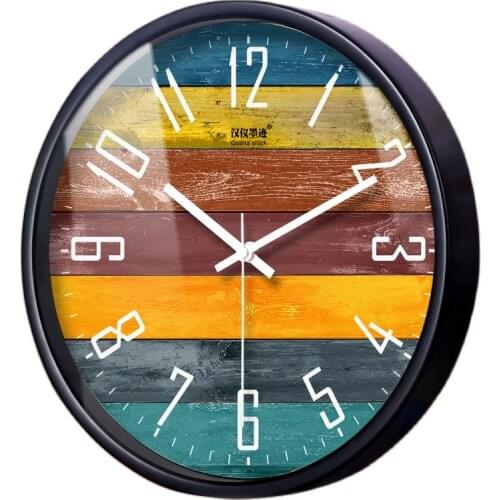 Nordic Wall Clock Metal Large Silent Clock Mechanism Modern Living Room Kitchen Watch Bedroom Silent Reloj De Pared Gift FZ583