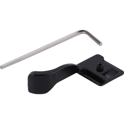 2021 New Metal Hot Shoe Adapter Thumb Grip For Camera EOSM NEX Fuji XT10 XT1