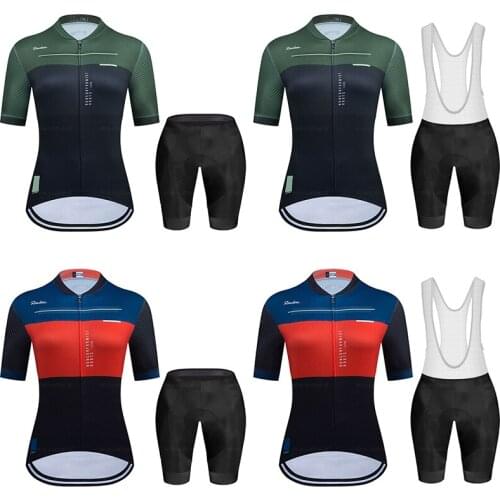 Cycling Clothing 2021 Raudax New Team Ropa Ciclismo Mujer Short Sleeve Cycling Jersey Set Mtb Bike Uniforme Maillot Ciclismo New