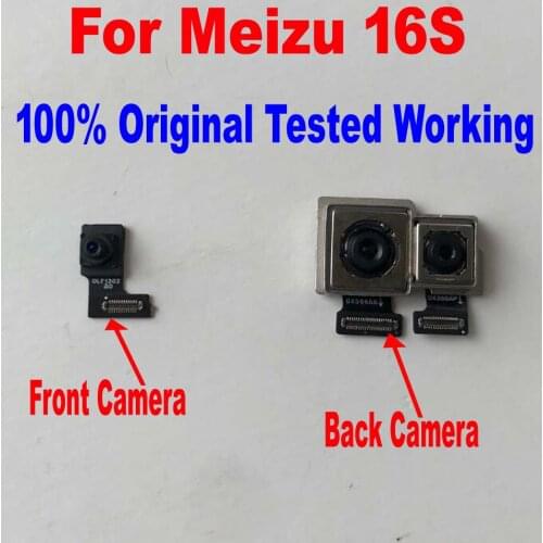Original Best Working Small Facing Front Camera For Meizu 16S Snapdragon 855 Big Main Rear Back Camera Flex Cable