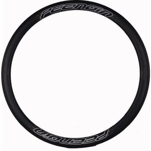 PEENGIN brand decal carbon rim 700c U Shape 25mm 38mm clincher matt/glossy bike rim made in china racing bike wheel factory sale