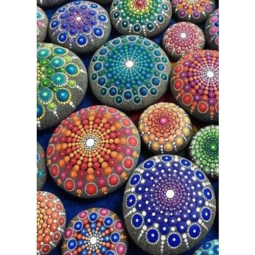 TAILOR Broderie Cross stitch Diamand art diamant 5D diamond painting kit set Full square haft diamentowy landscape colours stone