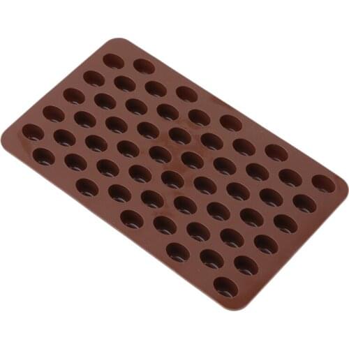 Hot Sale DIY Silicone Mould Coffee Beans Shape Jelly Cookie Candy Tray Molds Chocolate Cake Decorating Fondant Kitchen Bakeware