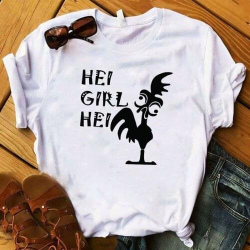 Female Clothes T-shirt Women T Femme Ladies Printed Top Tshirt Summer Cartoon Tropical Paradise Sweet Graphic Tee Shirt