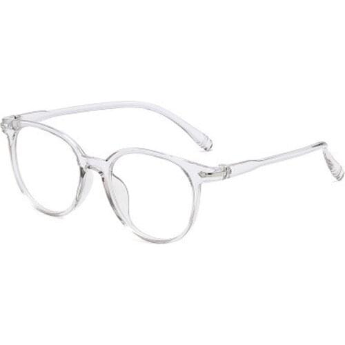 Women Classic Transparent Round Anti Blue Rays Glasses Men Clear Lens Myopia Eyeglasses Optical Spectacle Frames Goggles Eyewear