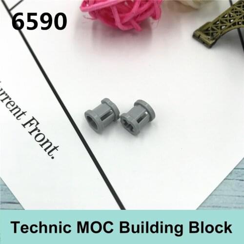 10PCS Technology building block parts compatible with Major Brand technology MOC parts 6590 1x1 cross sleeve