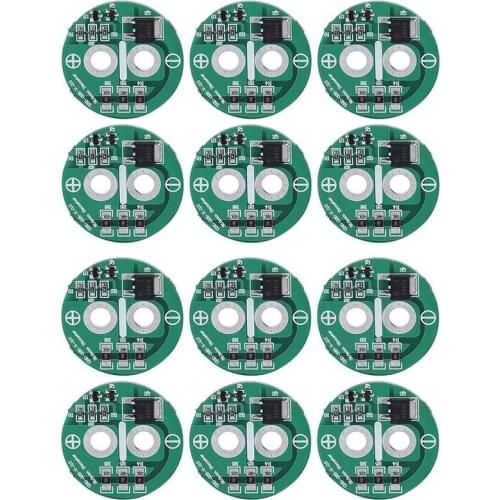 12Pcs Super Capacitor Protection Board 2.5V Farad Capacitor Board Module, Protection Does Not Exceed The Limit Voltage