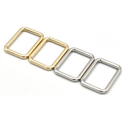 25mm Light Gold Adjuster Buckles Slide Buckles Metal Belt Purse Backpack Luggage Buckle Purse Handbag Webbing Hardware Clasps
