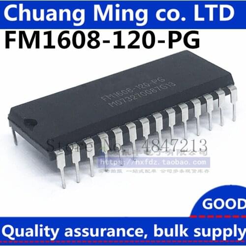 Free Shipping 10pcs/lots 1pcs/lot FM1608-120-PG FM1608-120-P FM1608 DIP-28 In Stock