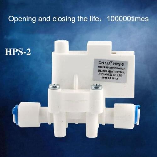 1/4'' Food Grade PP Tube Quick Connect Reducing Valve for Reverse Osmosis Water Purifier