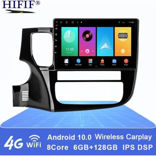 Carplay DSP IPS For Mitsubishi Outlander 3 GF0W GG0W 2012 - 2018 Car Radio Multimedia Video Player Navigation No 2din 2 din
