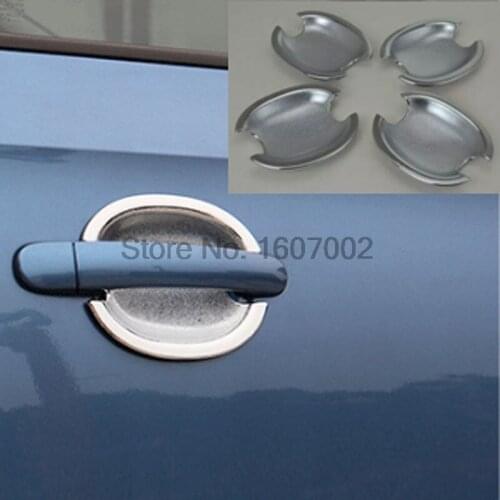 For Skoda Rapid Spaceback 2015 Door Handle Bowl Cover Trim Exterior Accessories Car-Styling