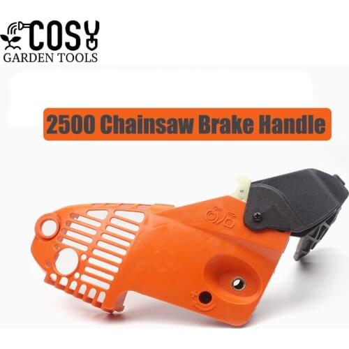 Clutch Sprocket Cover Brake Cover Assy For Pruner Top Handle Chainsaw Zenoah 2500 25cc or Komatsu Chain saw guard Replacement