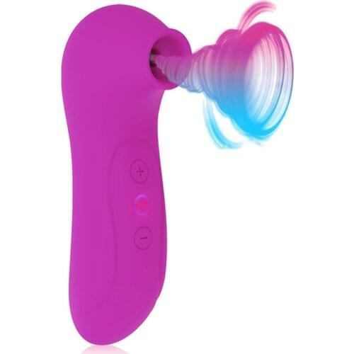 Clit Sucker Vagina Sucking Vibrator Clitoris Stimulator Blowjob Oral Nipple Sex Toys for Adult Women Masturbator Erotic Products