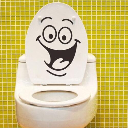 Big Mouth Toilet Stickers Vinyl Adesivos De Paredes Laptop Decal Mual Art Waterproof Posters Paper Stickers Home Decor Removeble