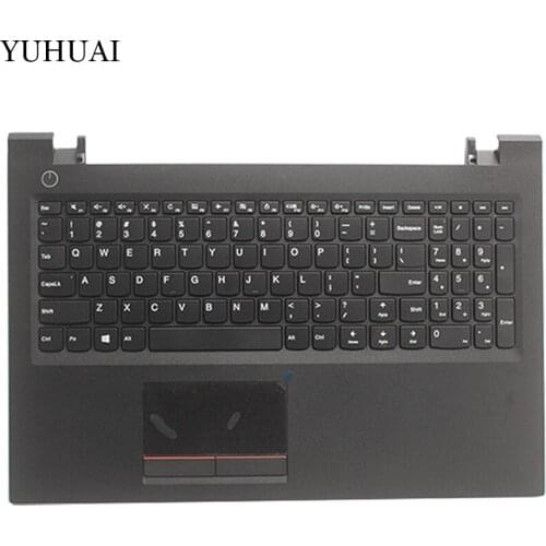 NEW US keyboard FOr LENOVO E52 E52-80 US laptop keyboard with touchpad