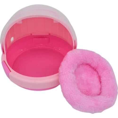 Small Pet Handheld Parrot Cage Portable Travel Carrier Outdoor Carrying Case 37MB