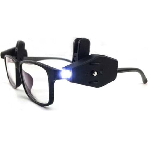 ABS Portable Rotary Mini LED Light Glasses Lamp Reading Illumination Outdoor Tool