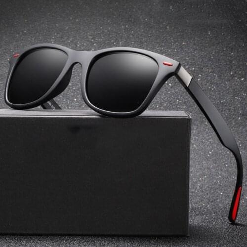 Brand Design Polarized Sunglasses Men Women Driver Shades Male Vintage Sun Glasses Men Spuare Mirror Summer UV400OculoS