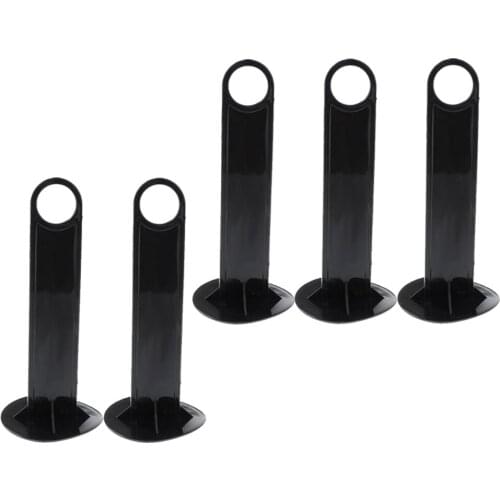 Sport Soccer Disc Field Cones Holder Agility Disc Cone Rack 5pcs/pack Black