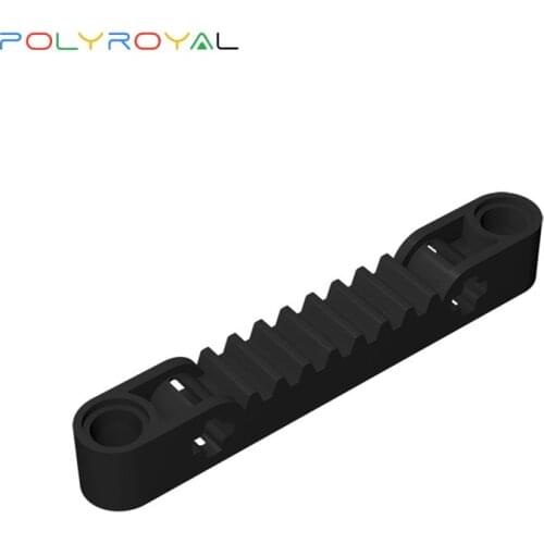 Building Blocks DIY 1x7 Gear bar with shaft bolt hole 10 PCS Parts Compatible Assembles Particles Educational Toys 87761