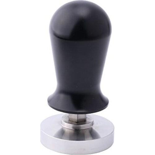 Stainless Steel Coffee Tamper Flat Base Espresso Beans Press Tool calibrated tamper Coffee Accessories WY72008