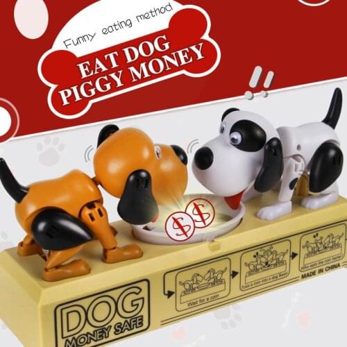 Snatch Money Dog Piggy Bank Steal Money Dog Piggy Bank Money Fan Eat Money Dog Piggy Bank New Strange Toy
