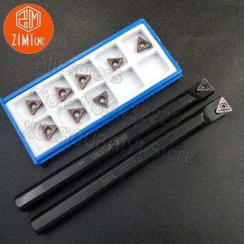 1pcs S12M STFCR09/S12M STUCL11/S12M STUCR11/S14N-STUCR11 Circle Arbor Insert Holder+TCMT0902/TCMT1102 Carbide Insert