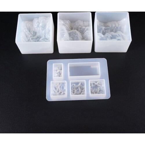1pcs Mountain Peaks Silicone Mold DIY Jewelry Making Tool Moulds UV Epoxy Resin Decorative Craft