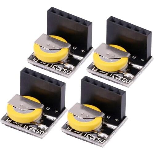 4pcs Clock Module DS3231 High Precision Real Time RTC Clock Module Memory Module for Raspberry Pi
