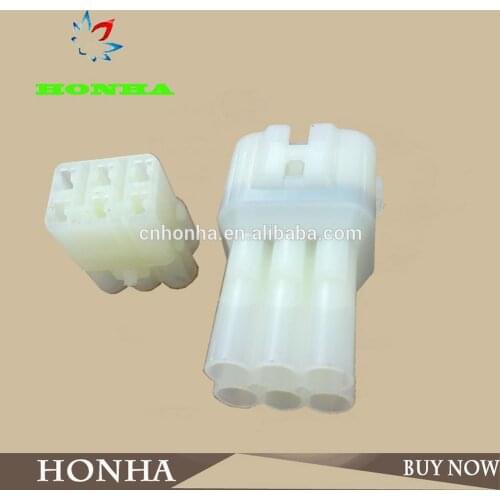 6 Pin HM 090 Female And Male Motorcycle Waterproof Connector 6189-6171 6180-6181