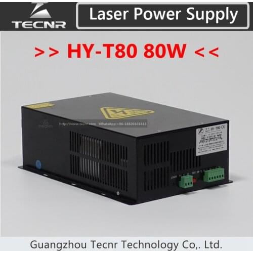 80W CO2 laser power supply for 80W laser tube HY-T80
