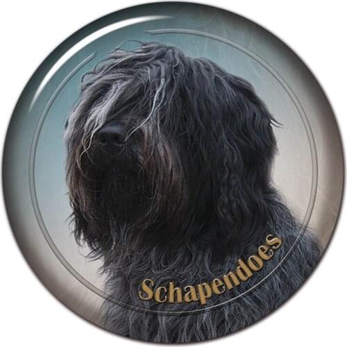 A0699# Various Sizes Removable Decal Schapendoes 88 Sticker Waterproof Accessories on Bumper Rear Window Laptop