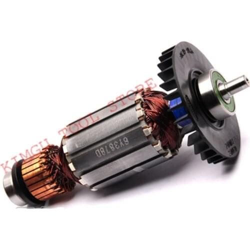 AC220-240V Rotor Anchor Armature For Makita 513878-7 M0400B