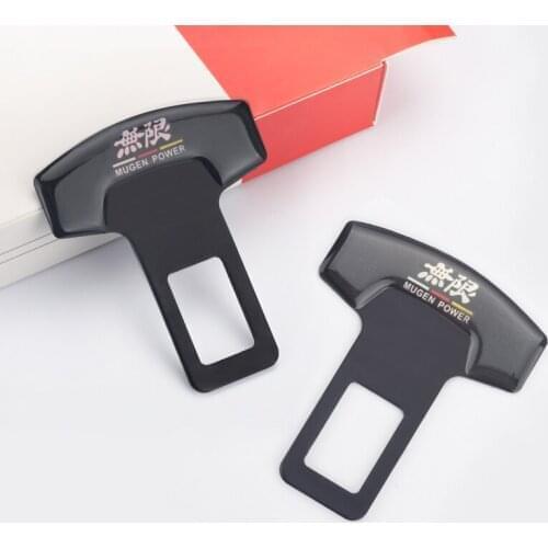 Car Belt Buckles Car Seat Safty Belt Alarm Canceler Stopper for Mugen Power Honda Civic Accord CRV Hrv Jazz Car Styling