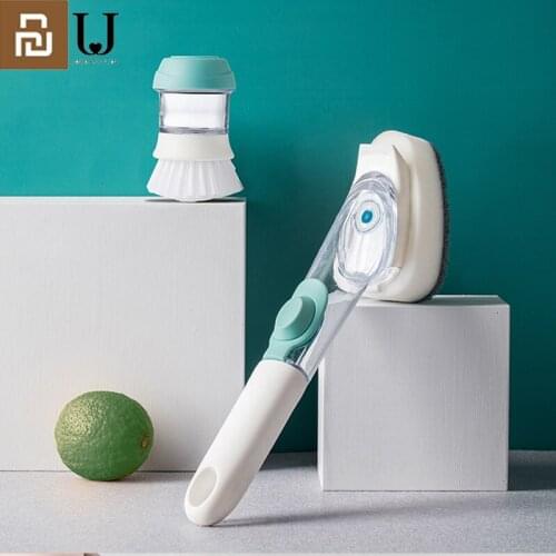 Youpin JordanJudy Brush pot artifact Automatic adding liquid washing pot brush for mi smart home Not hurting hands and the pot