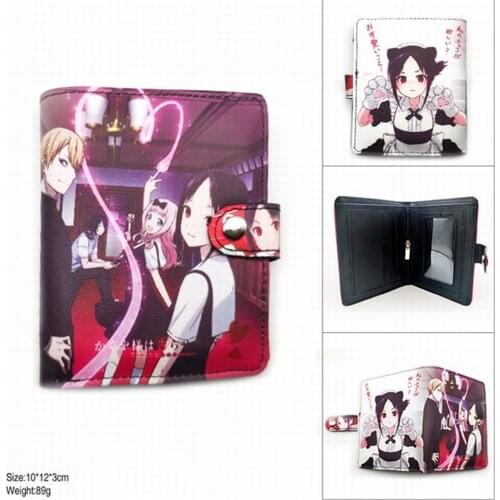 Anime Character series Logo Wallet Money Cards Buckle Purse Boys Girls New Boutique Short Wallet
