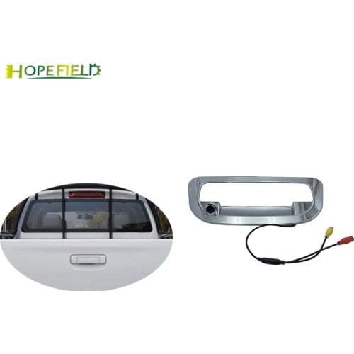 For ISUZU D-MAX DMAX Rear Door Switch Cover With Rear View Parking Backup HD Camera Tailgate Handle Covers