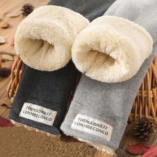 Girls Leggings Winter Thick Warm Skinny Pants Children Fleece Long Pants Kids Trousers 3-12Y Girl Winter Leggings