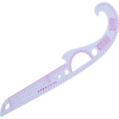Imzay Comma-shaped Ruler French Curve Patchwork Ruler for Patchwork Inner Scale Sleeve Making Clothes DIY Tools Sewing Tools