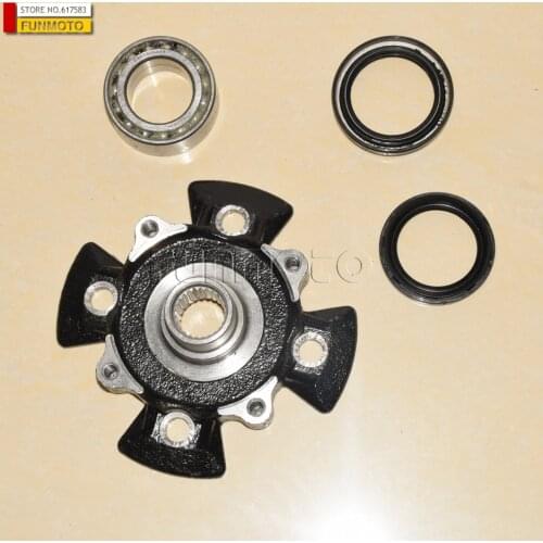 Rear wheel mounting bracket wheel hub fit for LINHAI 300UTV/LINHAI 400ATV