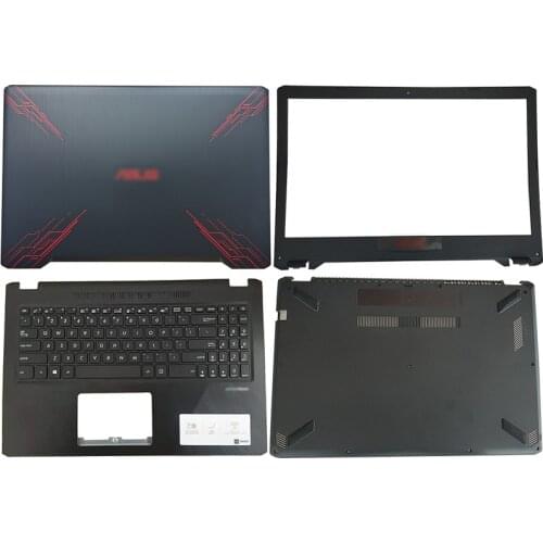 Laptop LCD Back Cover/Front Bezel/Palmrest/Bottom Case For ASUS YX570 X570 YX570Z YX570ZD YX570UD FX570UD