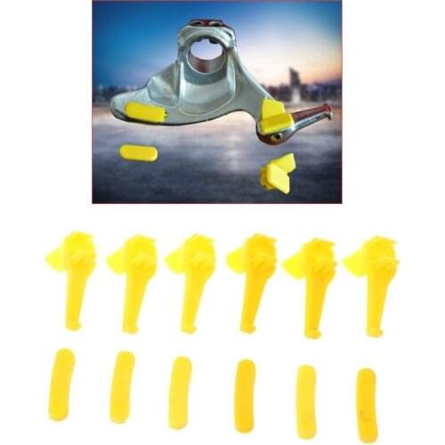 Rim Head Protectors Tire Tyre Insert Mount Part Plastic Yellow Demount