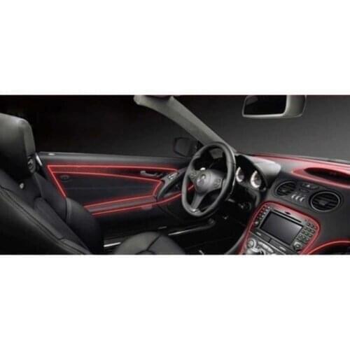 OPEL ASTRA H CASE Car Interior Red Torpedo Led-Rope Neon