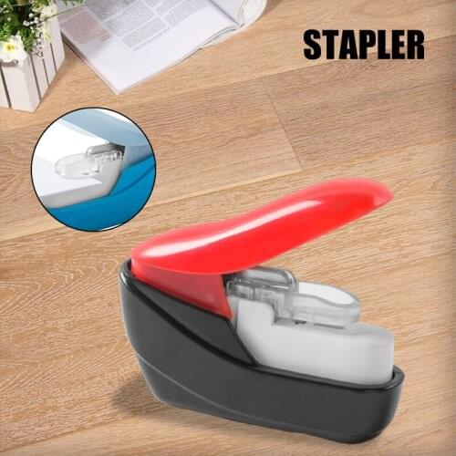 Stapleless Stapler Mini Stitcher Paper Compact & Lightweight Binding Device for Home Office Safe for Kids TN88