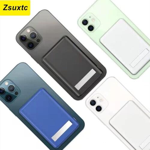 For iPhone 12 Pro Max Battery Case 15W Magsafe Wireless Charger 5000mAh Power Case For iPhone 12 Mini 12 12Pro Power bank