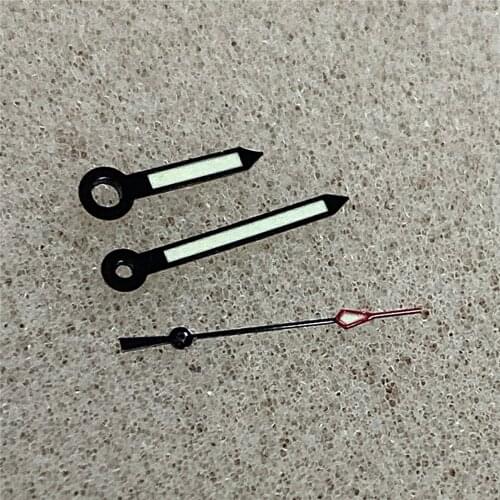 Green Luminous Watch Hands for NH35 NH36 Watch Movement Three Pointers Needles Repair Parts